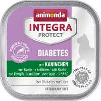 Animonda Integra Protect Diabetes - Barquette - Lapin - 16 x 100 g