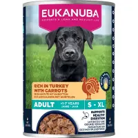 Eukanuba Dog Adult - Aliments humides - Dinde et carotte - 6 x 400 g