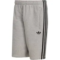 Adidas Originals Pantalon '3-STRIPES' gris chiné / noir