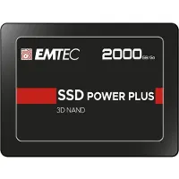 Emtec X150 Power Plus - SSD - 2 TB - intern - 2.5" (6.4 cm) - SATA 6Gb/s (ECSSD2TX150)