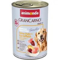 Animonda Grancarno Sensitive dinde et pommes de terre 12x400 g