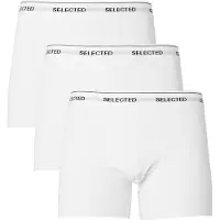 Selected Lot De 3 Boxer Homme Blanc XXL