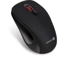 Connect IT "MUTE" souris optique silencieuse sans fil, USB, (+ 1x pile AA e), noir