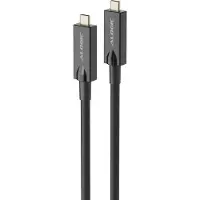 Alogic 15M USB-C TO USB-C HYBRID AOC (15 m, USB 3.2 Gen 2, 60 W)