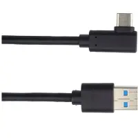 OEM PremiumCord USB 3.0 - USB-C 90° mâle coudé - 0,5m