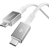 Spigen Essential EB10010CC, 1 m, USB-C, USB-C, USB 3.2 Gen 1 (3.1 Gen 1), 5 Gbit/s, blanc