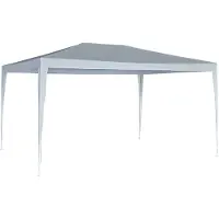 HABITAT ET JARDIN Tonnelle de jardin "Natacha 4" - 12 m² - 3 x 4 m - Blanc