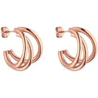 Purelei Boucles d'oreilles 'Eono' or rose