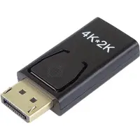 PremiumCord adaptÃr DisplayPort - HDMI,4K@ (HDMI), Adaptateur données + vidéo, Noir