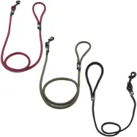 51 Degrees North - Wanderful - Laisse - Corde - Noir - 120 cm x 8 mm
