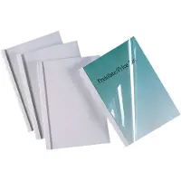 GBC Ibicover Thermal Folder 30 Mm 50 Units Clair Enfants