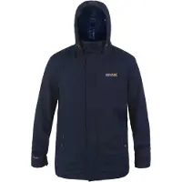 Regatta Great Outdoors Veste d'extérieur Matt avec Kapuze, lavée RG919 (M) (Marineblau/Marineblau)