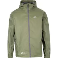 Trespass - Veste imperméable "Qikpac" pour homme/femme unie TP433 (XS) (Vert mousse)