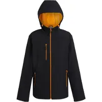 Regatta - Veste Softshell double couche pour homme RG10787 (XL) (Noir/Orangepop)
