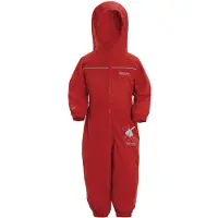 Regatta Great Outdoors Combinaison de pluie pour petits enfants Puddle IV RG1344 (98) (Paprika)