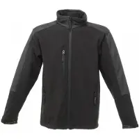 Regatta Hommes Hydroforce Veste Softshell, 3 couches, imperméable, respirante RG1629 (S) (Noir/Noir)