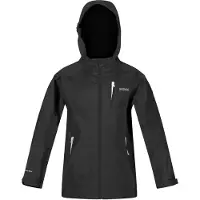 Regatta Veste « Calderdale II » imperméable pour enfants RG9741 (134) (noir)