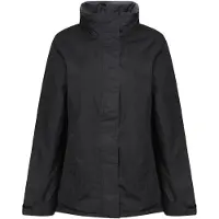 Regatta Femmes Beauford Veste Performance, isolée, imperméable, coupe-vent RG1579 (34 FR) (Noir)