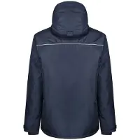 Regatta - Veste imperméable chauffante pour homme RG5581 (2XL) (Bleu marine/Orange)
