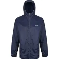 Regatta Herren Regenjacke Pack It III wasserfest RG3512 (M) (Marineblau)