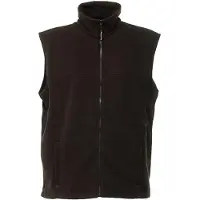 Regatta - Gilet de protection avec fermeture éclair pour homme/femme unie RG1445 (2XL) (Noir)