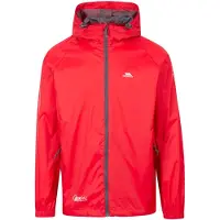 Trespass - Veste « Qikpac » imperméable pour hommes/femmes Unie TP433 (3XL) (Rouge)