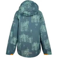 Regatta - Veste imperméable "Lever II" pour enfants RG11773 (104) (Tempête/glacier/calendula clair)
