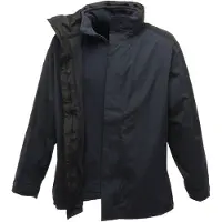 Regatta - Veste imperméable pour homme RG1597 (S) (Bleu marine/Noir)