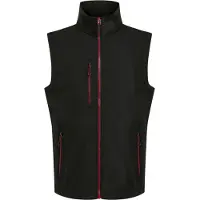 Regatta - Gilet double couche pour homme RG10672 (XL) (Noir/Rouge)