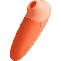 ROMP Switch X - stimulateur clitoridien à ondes - silicone pêche