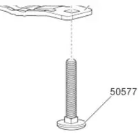 Thule 50577 Boulon M6x40 Mm -