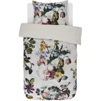 Essenza L 140 x L 200 cm - Satin de bomuld - Ecru (200 x 140 cm)