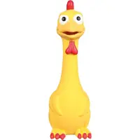 Trixie jouet pour chien oiseau en latex - 20 cm, rouge
