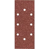 Bosch Feuille abrasive C430. Pack de 10. 8 trous. 93 x 230 mm. 2x40. 3x80. 3x120. 2x180 (120, 180, 40, 80)