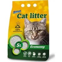 Hilton bentonite economy litière agglomérante pour chats - 5 l (Absorption rapide, Agglomérant, 5 l)
