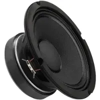 Monacor PA-Bass/Mton-LS,8Z,150/300W,ID185,AD210,ET95 (1 pièce), Enceinte encastrable, Noir