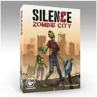 Tranjis Games Silenze Rescues Zombie City Survivors Board Game Clair Enfants