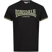 Lonsdale T-Shirt 'Townhead' vert clair / noir