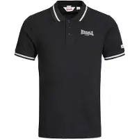 Lonsdale Polo homme coupe slim CAUSTON Black XXXL