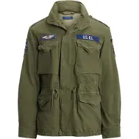Ralph Lauren Veste mi-saison beige clair / bleu marine / vert