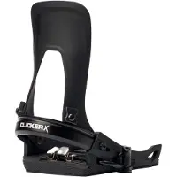 K2 Snowboard - Fixations de snowboard - Clicker X Hb Black pour Homme - Taille M - Noir
