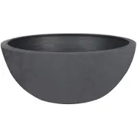 Eda Vasque Basalt'up - Ø 25 Cm - Gris Anthracite Plastiques