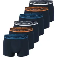 Schiesser Boxers ' Cotton Series ' bleu foncé