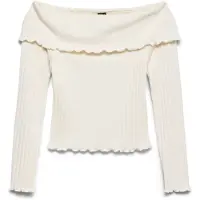 Vero Moda T-shirt 'VMMollie' blanc cassé