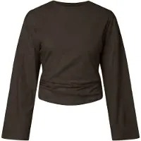 Pieces T-shirt 'PCAlli' brun foncé