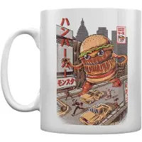 Pyramid Ilustrata Burgerzilla Tasse Blanc