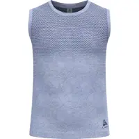 Odlo Performance Light Rain Dye Sleeveless Base Layer Bleu L Homme