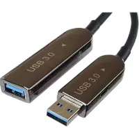 PremiumCord USB3.2 + 2.0 Optical Extension Cable AOC A/Male - A/Female 15m