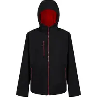 Regatta - Veste Softshell double couche pour homme RG10787 (3XL) (Noir/Rouge)