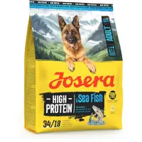 Josera High Protein Adult Sea Fish, aliments pour chiens riches en protéines 2 x 900 g